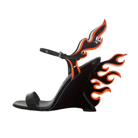 prada flame shoes replica|Prada Flame Wedge Shoes: The Heels Everyone Wants This .